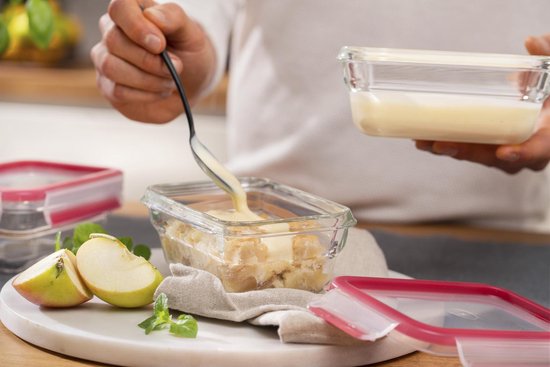 ظرف نگهدارنده شیشه ای 0.45 لیتری مسترسیل