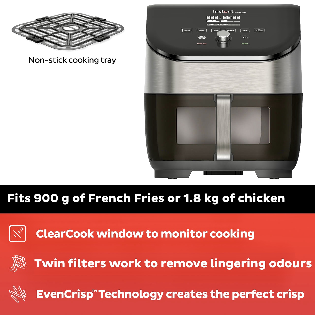 Instant vortex discount air fryer instructions