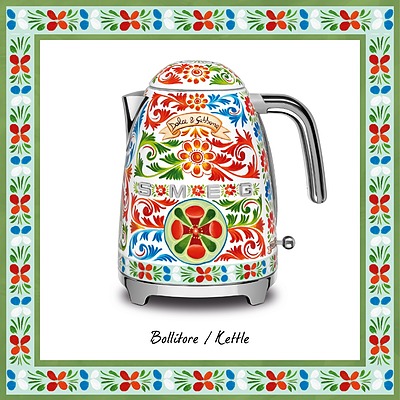 کتری اسمگ دولچه و گابانا Smeg & Dolce&Gabbana