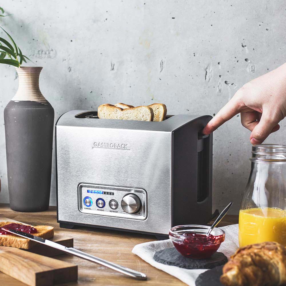 تستر حرفه‌ای 2 تکه گاستروبک مدل 42397 DESIGN TOASTER PRO 2S